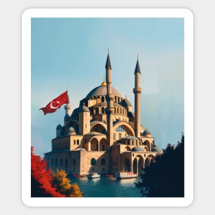 Ayasofya Camii | Fantasy Art Sticker